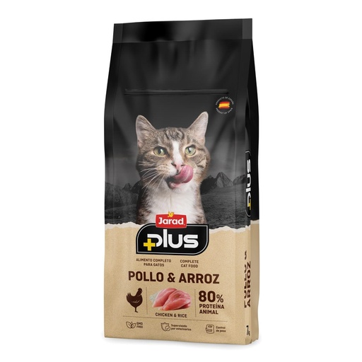 Jarad Plus Gatos Pollo & Arroz
