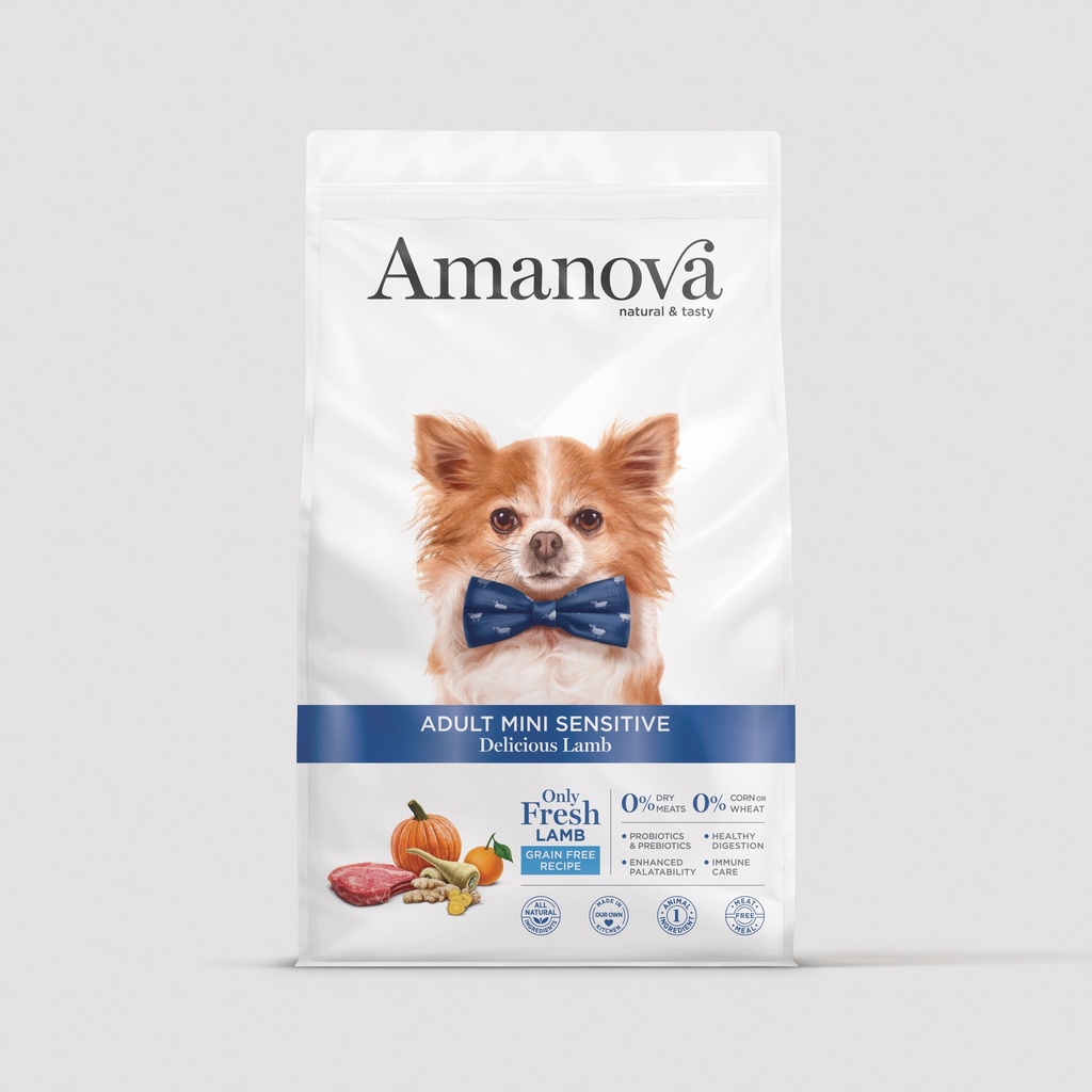 Amanova Adult mini sensitive - Delicious lamb