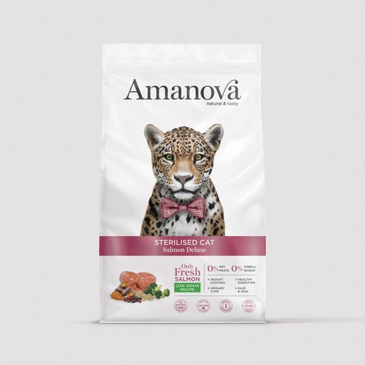 Amanova Sterilised Cat - Salmon deluxe