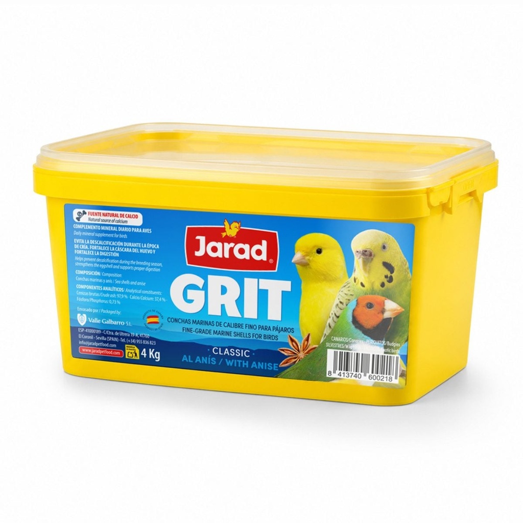 Grit Jarad Pajaros Classic Al Anís