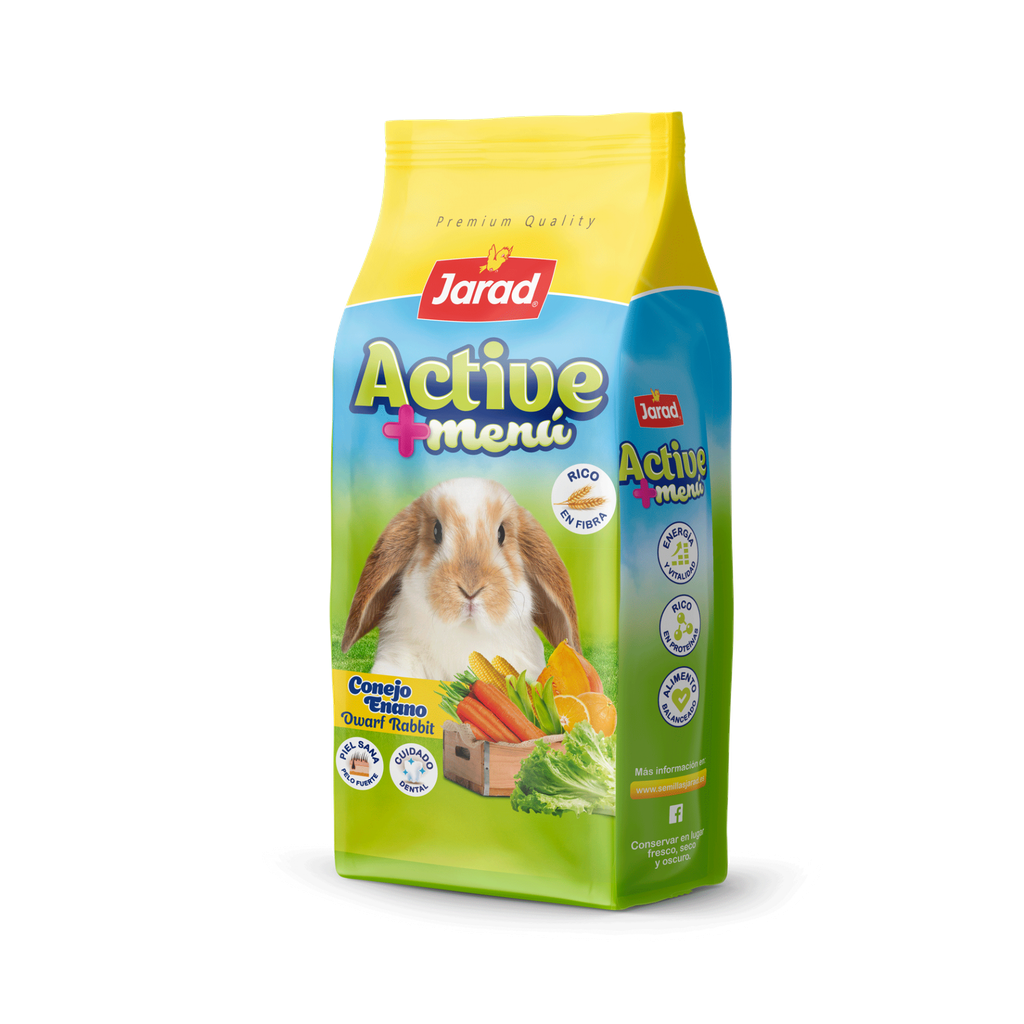 Jarad Active Conejo Enano (Rico En Fibra)