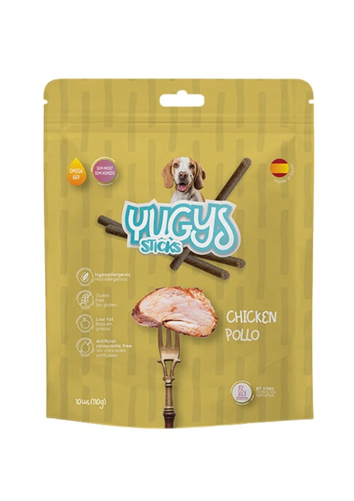 Yugys Sticks Perros Pollo