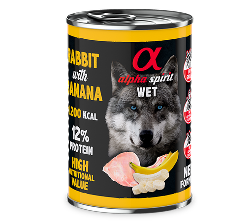 Alpha Spirit Paté de Conejo con Plátano