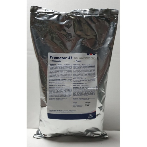 Suplemento vitamínico Promotor 43 Calier