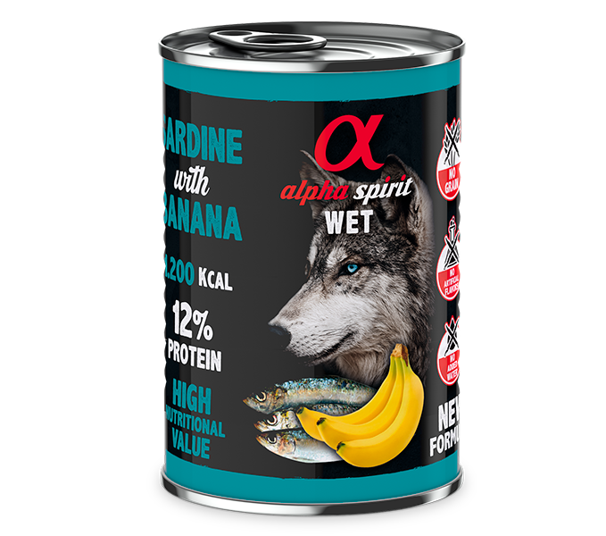 Alpha Spirit Paté de Sardina con Plátano