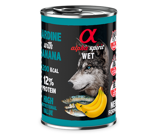 Alpha Spirit Paté de Sardina con Plátano