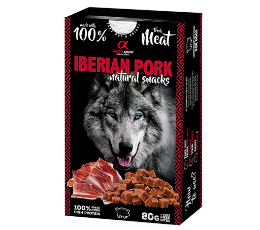 Alpha Spirit Natural Snack para Perros - Jamón