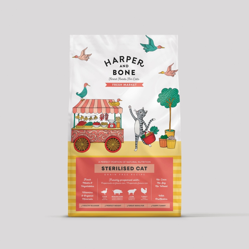 Harper & Bone Sterilised cat - Fresh Market