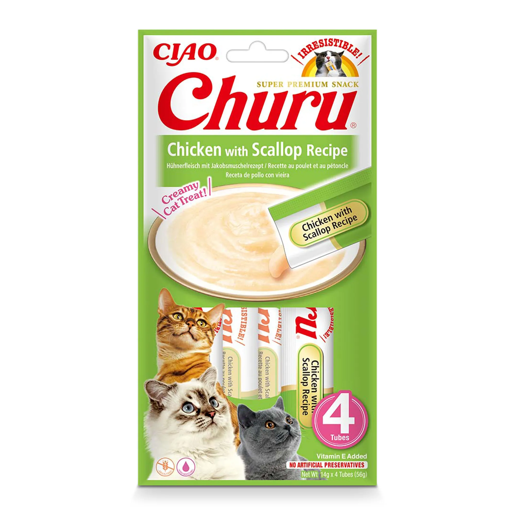 Churu Receta de Pollo con Vieira