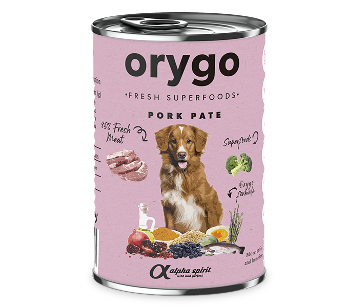 Orygo - Paté de Cerdo con Brócoli